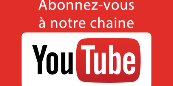 Bannière abonnement chaîne YouTube